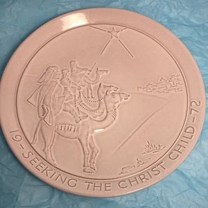 Vintage Frankoma Pottery Christmas 1972